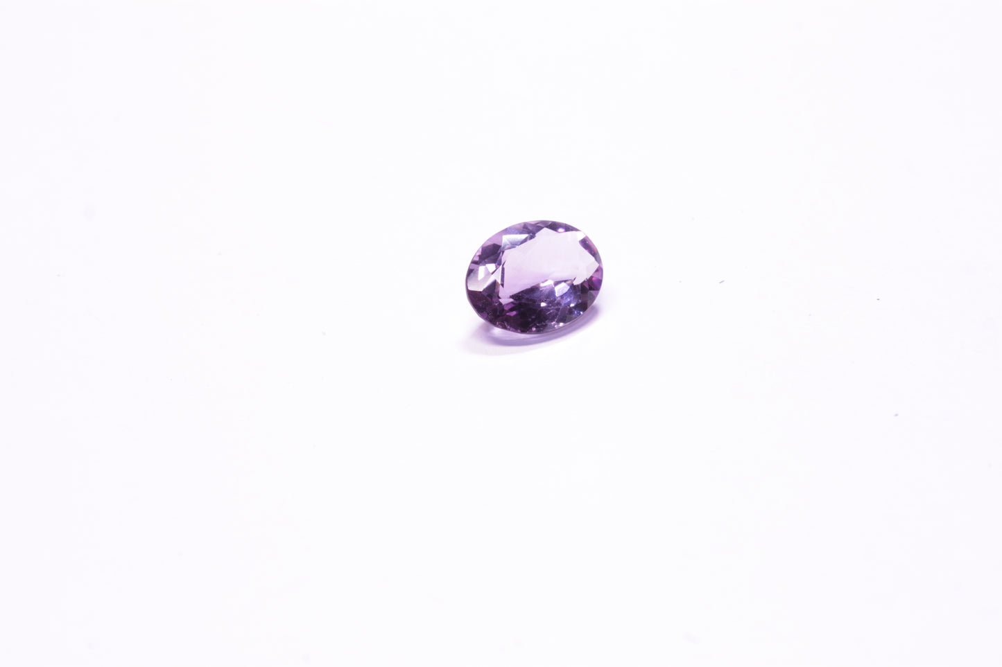 Natural 16x12 mm Oval Shaped/Lavender Tone Amethyst.