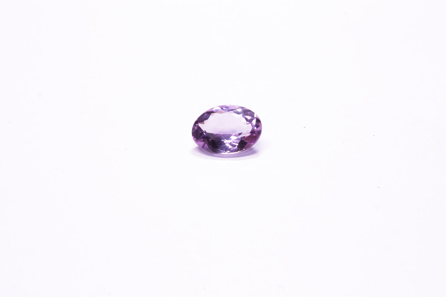 Natural 16x12 mm Oval Shaped/Lavender Tone Amethyst.