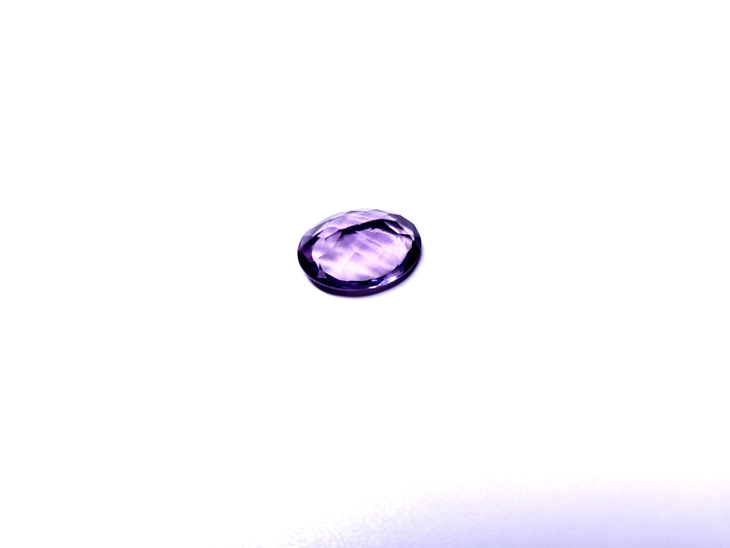 Natural 12 x 9 mm Oval Shaped/Lavender Tone Amethyst.