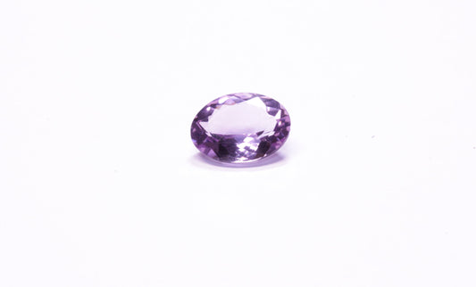 Natural 16x12 mm Oval Shaped/Lavender Tone Amethyst.